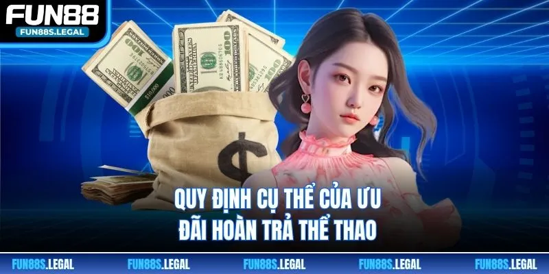 Quy định cụ thể của ưu đãi hoàn trả thể thao